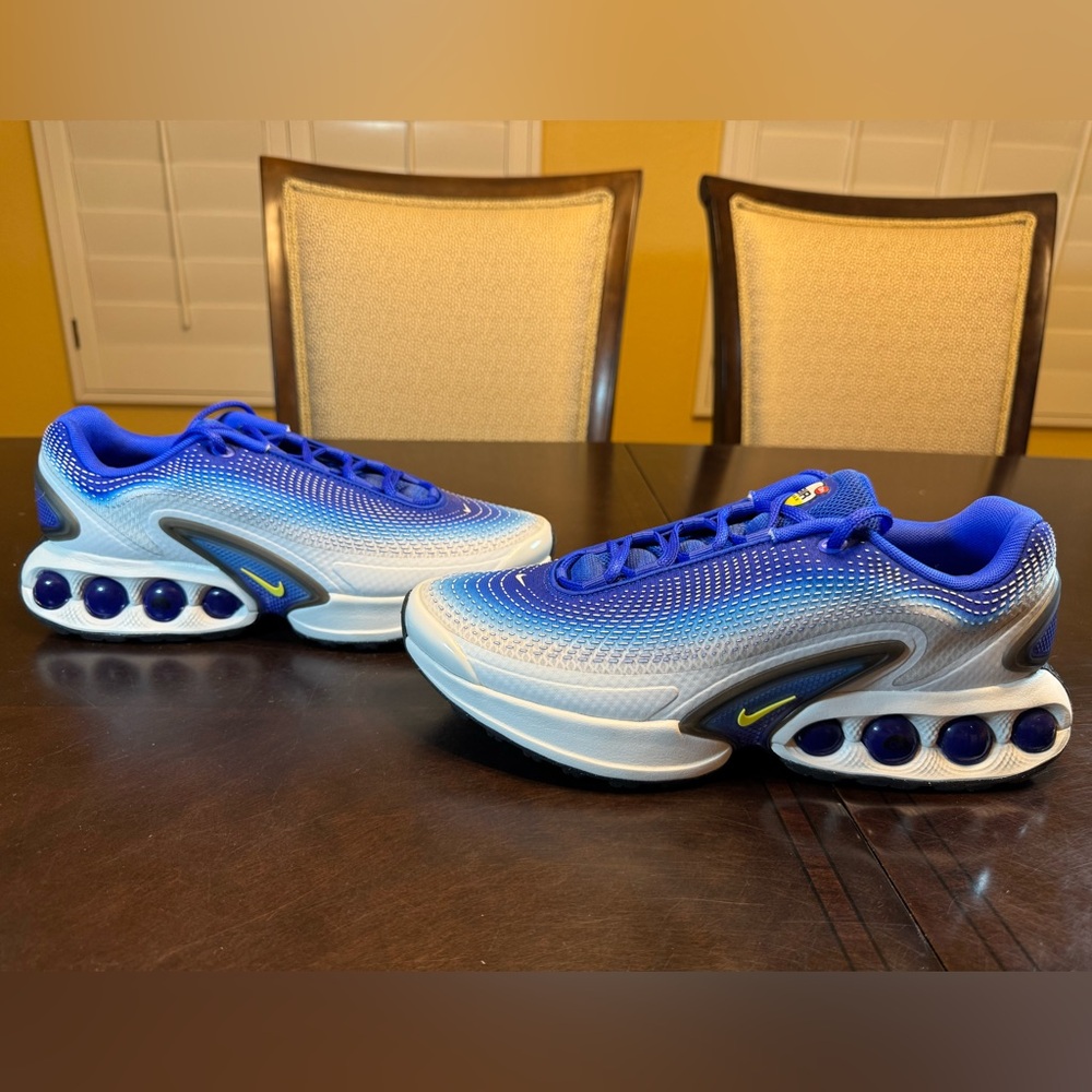 New Nike Air Max DN Blue White Sneaker Shoes Size US 10 - Picture 12 of 15